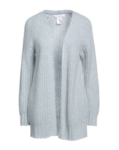 Shop Kaos Woman Cardigan Sky Blue Size S Acrylic, Polyamide, Mohair Wool