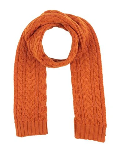 Shop Norse Projects Man Scarf Orange Size - Wool
