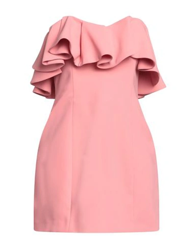 Shop Forte Dei Marmi Couture Woman Mini Dress Pink Size 8 Polyester