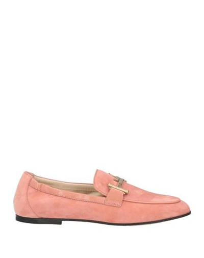 Tod's Kate Suede & Leather Loafer In Pink