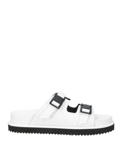 Shop Add X Baldinini Woman Sandals White Size 11 Soft Leather