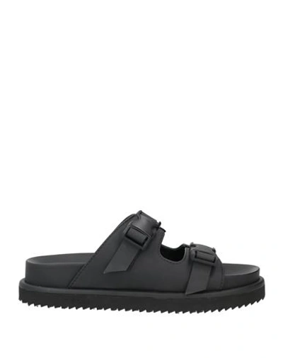 Shop Add X Baldinini Woman Sandals Black Size 9 Soft Leather