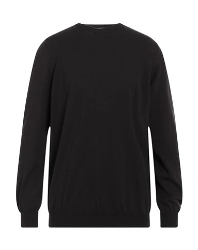 Shop Cruciani Man Sweater Dark Brown Size 44 Cotton