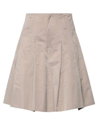 Shop Ermanno Scervino Woman Shorts & Bermuda Shorts Dove Grey Size 2 Polyester