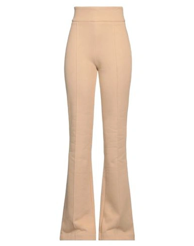 Maria Vittoria Paolillo Mvp Woman Pants Sand Size 10 Cotton, Polyester In Beige