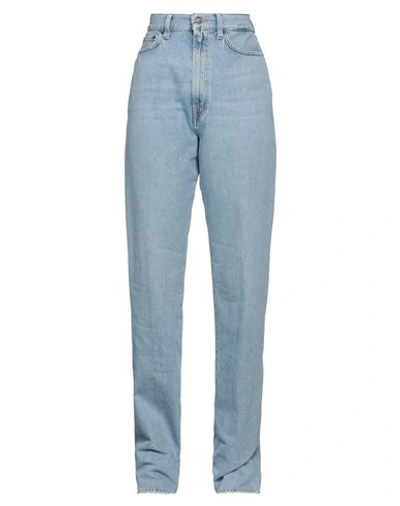 Tomboy Woman Denim Pants Blue Size 29 Cotton In Blue