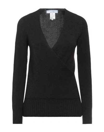 Kaos Woman Sweater Dark Brown Size M Viscose, Polyester, Polyamide In Brown