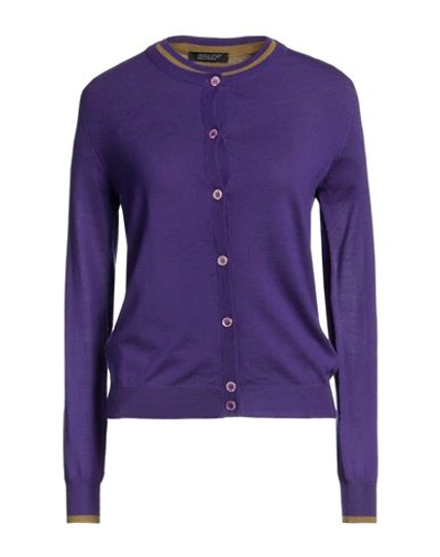 Shop Aragona Woman Twin Set Dark Purple Size 4 Merino Wool