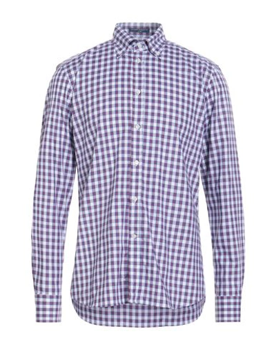 B.d.baggies B. D.baggies Man Shirt Blue Size Xxl Cotton In Blue