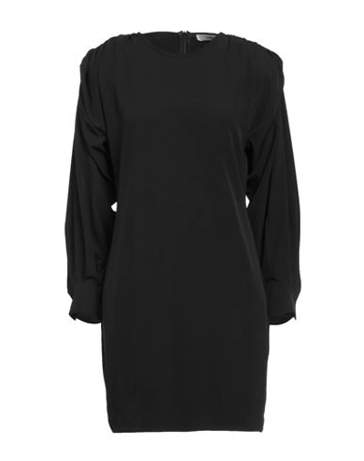 Shop Suoli Woman Mini Dress Black Size 10 Polyester, Elastane