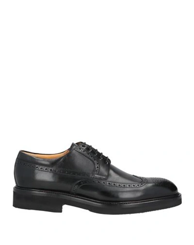Shop Arbiter Man Lace-up Shoes Black Size 6 Calfskin