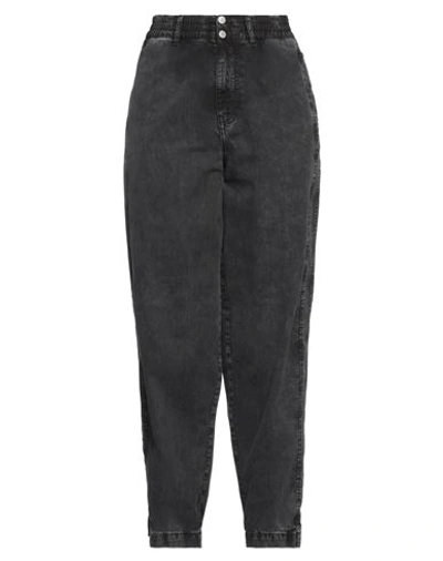 Tommy Jeans Woman Jeans Black Size M Recycled Cotton, Elastane In Black