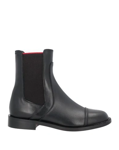 Shop Baldinini Woman Ankle Boots Black Size 6.5 Calfskin