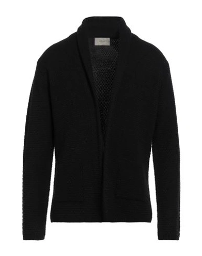 Shop Altea Man Cardigan Black Size L Wool, Acrylic