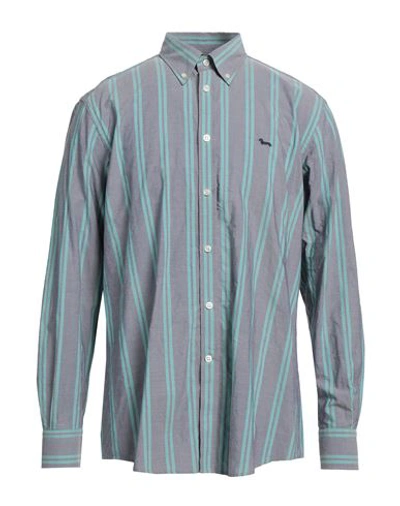 Shop Harmont & Blaine Man Shirt Light Grey Size L Cotton, Lyocell