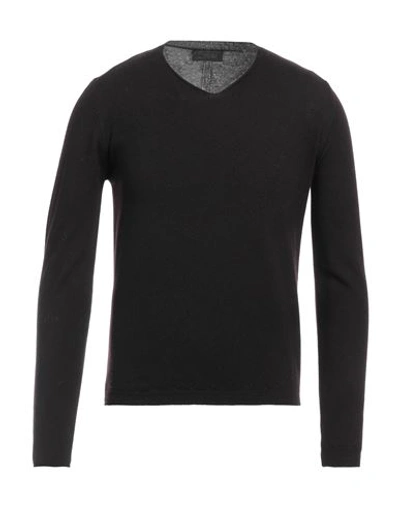 Shop Lucques Man Sweater Black Size 38 Wool