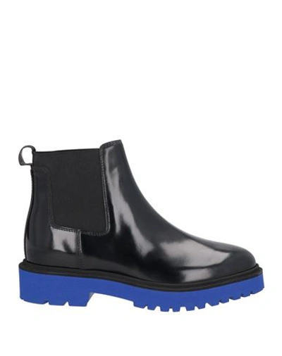 Shop Hogan Woman Ankle Boots Black Size 7.5 Soft Leather