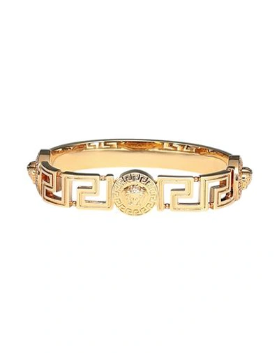 Shop Versace Woman Bracelet Gold Size L Metal