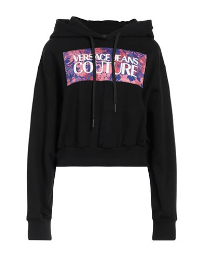 Versace Jeans Couture Sweatshirt  Woman Color Black In Black