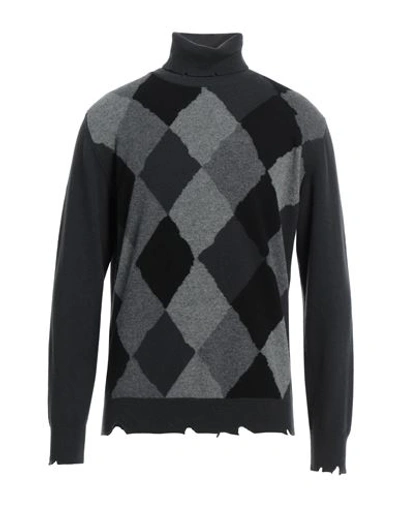 Department Five Department 5 Man Turtleneck Lead Size Xl Wool In Grey
