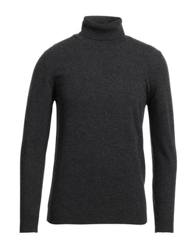 Shop Grey Daniele Alessandrini Man Turtleneck Lead Size 38 Wool, Cashmere