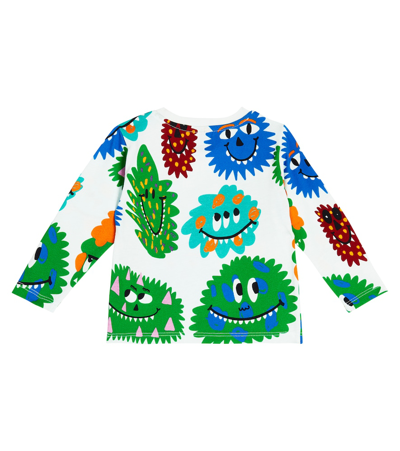 Stella Mccartney Baby Longsleeve Aus Baumwolle In Multicoloured