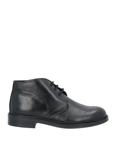 Shop Brawn's Man Ankle Boots Black Size 8 Soft Leather