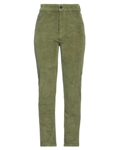 Shop No.w No. W Woman Pants Military Green Size Xs Cotton