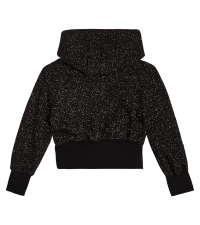 Balmain Hoodie Aus Einem Wollgemisch In Black