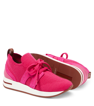 Shop Loro Piana 360 Flexy Walk Sneakers In Pink