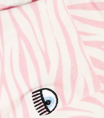 Monnalisa X Chiara Ferragni Baby Leggings In Purple