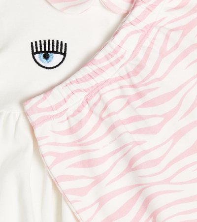 Monnalisa X Chiara Ferragni Baby Set Aus Top Und Hose In Multicoloured