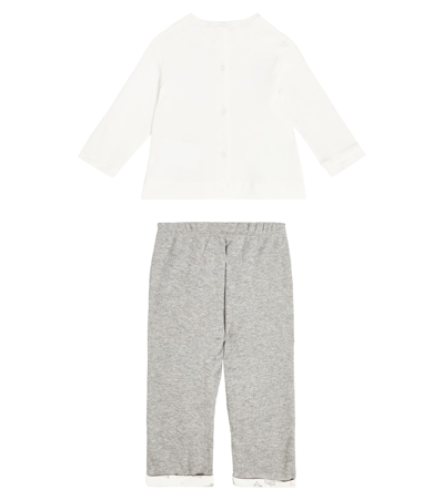 Monnalisa Baby Set Aus Top Und Hose In Neutrals