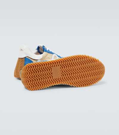 Shop Loewe Flow Runner Low-top Sneakers In Blue