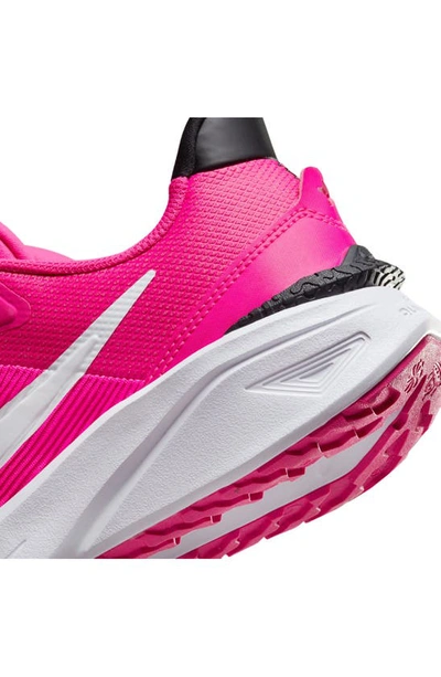 Shop Nike Kids' Star Runner 4 Sneaker In Pink/ White/ Black/ Pink