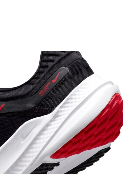 Shop Nike Quest 5 Road Running Shoe In Black/ Red/ Smoke Grey
