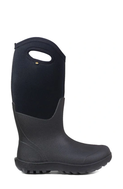 Bogs Neo Classic Tall Waterproof Rain Boot In Black