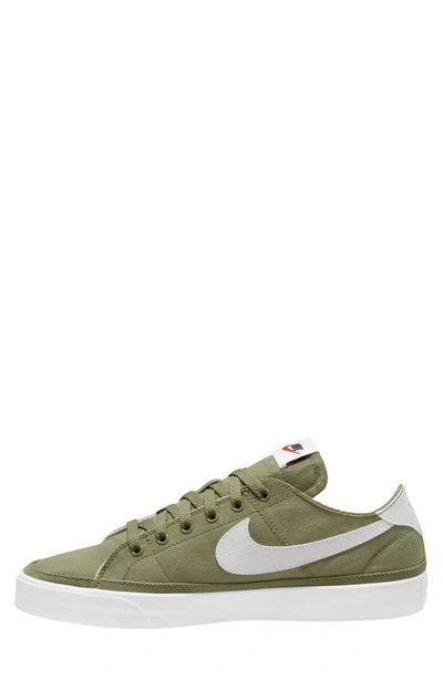 Shop Nike Court Legacy Sneaker In Alligator/ White