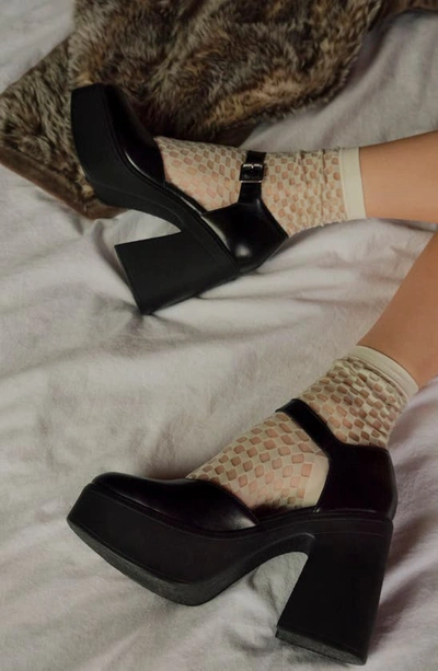 Free People Gwen Mary Jane Platform Pump In Black