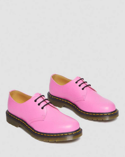 Shop Dr. Martens' 1461 Smooth Leather Oxford Shoes In Pink