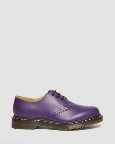 Shop Dr. Martens' 1461 Smooth Leather Oxford Shoes In Purple