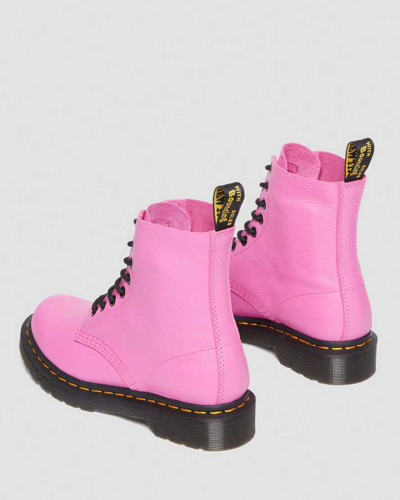 Shop Dr. Martens' 1460 Women's Pascal Virginia Leather Boots In Pink
