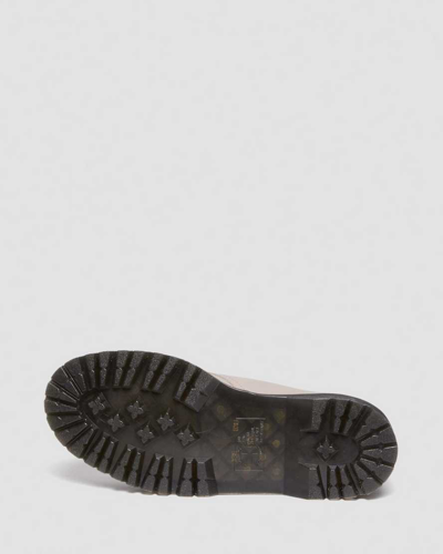 Shop Dr. Martens' 1461 Ii Pisa Leather Platform Shoes In Vintage Taupe