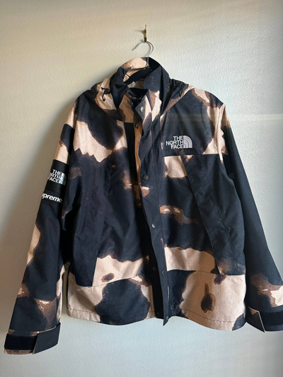 Supreme North Face Denim Mountain Jacket- Supreme North Face Denim Mountain Jacket-