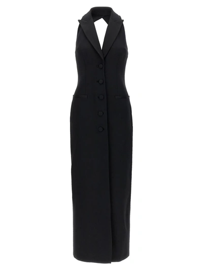 Shop Versace La Vacanza 'medusa '95' Capsule Dress In Black