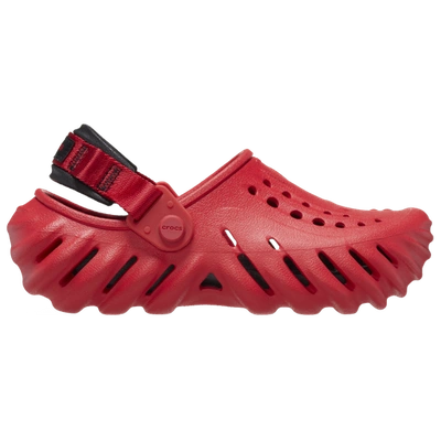 Shop Crocs Boys  Classic Clogs In Varsity Red