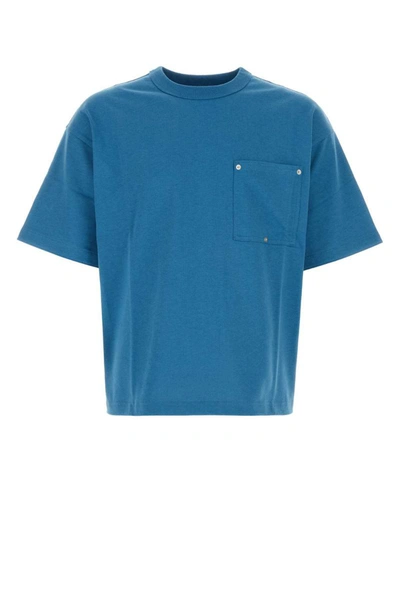 Shop Bottega Veneta T-shirt In Blue