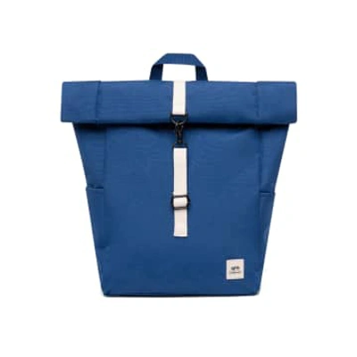 Shop Lefrik Roll Mini Back Pack In Dark Navy In Blue
