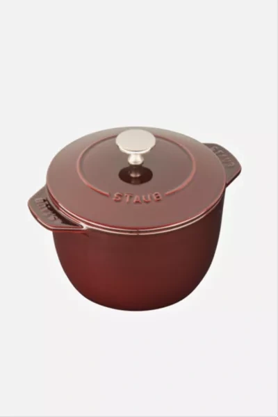 Shop Staub Cast Iron 1.5-qt Petite French Oven In Grenadine At Urban Outfitters