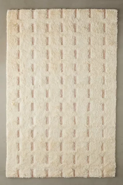 Shop Urban Outfitters Winona Woven Rug In Cream At